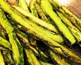 簡単☆おつまみ☆四角豆の素揚げ作り方4写真