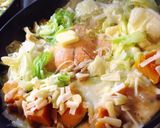 秋鮭のちゃんちゃん焼きINかぼちゃチーズ作り方15写真