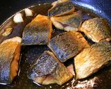 サバとニンニクの照り煮作り方4写真