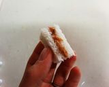＊離乳食後期：バナナ＆きなこサンド＊作り方4写真