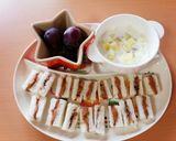 ＊離乳食後期：バナナ＆きなこサンド＊作り方5写真