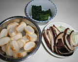 麩とほうれん草の卵とじ♪作り方1写真