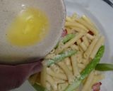 新味バターソースのマカロニアスパラサラダ作り方1写真