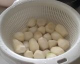 里芋&イカの煮物作り方1写真