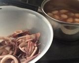 里芋&イカの煮物作り方3写真