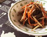 調味料ひとつで！？塩きんぴら作り方5写真