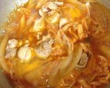 韓国風、ピリ辛親子丼作り方4写真