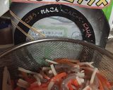 残り物で炊き込みご飯作り方1写真