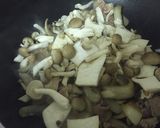 きのこ肉丼作り方2写真