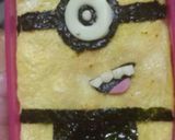 ミニオンキャラ弁作り方5写真