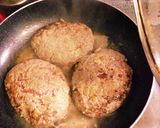 王道 手作りハンバーグ おろしそポン酢！作り方6写真