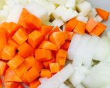 雑穀豆入 野菜ミルクカレースープ作り方1写真