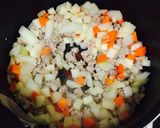 雑穀豆入 野菜ミルクカレースープ作り方3写真