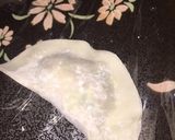 包み方色々 羽根付き餃子 行者にんにく作り方9写真