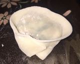 包み方色々 羽根付き餃子 行者にんにく作り方10写真
