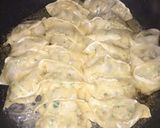 包み方色々 羽根付き餃子 行者にんにく作り方13写真
