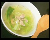 白菜とツナの減塩スープ( ¨̮ )作り方8写真