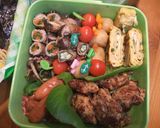 2015　小学校運動会　お弁当作り方1写真