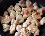 鶏肉と舞茸ピーマンのXO醬炒め♪作り方6写真