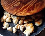 鶏肉と舞茸ピーマンのXO醬炒め♪作り方8写真