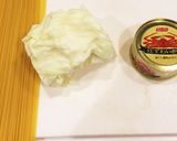 簡単 カニ缶 パスタ作り方1写真