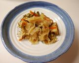 切干大根ときざみ昆布&野菜天ぷら煮作り方6写真