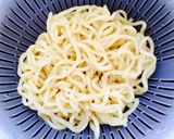 簡単つけ麺風☆旨々ネギ胡麻だれ作り方1写真