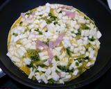 はんぺんでふわふわ！スパニッシュオムレツ作り方2写真