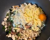 鶏のつくねバーグ作り方1写真