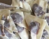 あんこ入り揚げワンタン作り方1写真