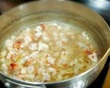 ✿揚げ高野豆腐の海老そぼろあん✿作り方4写真