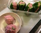 ピーマンの肉詰め◇ミニトマトがかくれんぼ作り方6写真