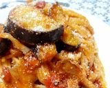 ☆簡単♪ナスと舞茸のトマトソースパスタ☆作り方8写真