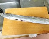 【釣食】太刀魚の刺身作り方2写真