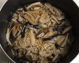 キノコいろいろ煮〜なめたけ風？〜作り方3写真