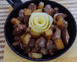 砂肝とじゃがいものスパイシー炒め♪作り方10写真