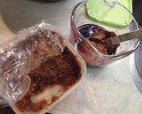 牛肉と里芋、レンコンの味噌煮作り方2写真