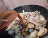 牛肉と里芋、レンコンの味噌煮作り方4写真