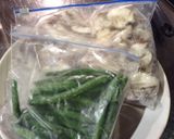 2分で出来る冷凍保存野菜のおひたし作り方1写真