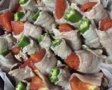 お野菜とバラ肉の蒸し焼き作り方3写真