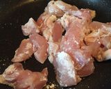 鶏カレークリーム煮作り方2写真