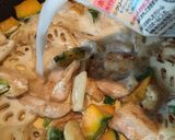 鶏カレークリーム煮作り方5写真