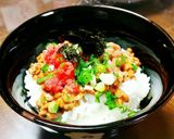 意外と美味しい☆たらこいか納豆ごはん☆作り方3写真