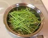 旬の味♪＊さつまいものツルの炒め煮＊作り方2写真