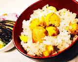 ほっこり♪炊飯器美味しいこだわり栗ごはん作り方5写真