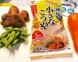 10分で食卓へ☆かんたん高野豆腐の煮物作り方1写真
