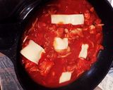 簡単美味♡鶏と舞茸のトマトバジル煮込み♡作り方4写真