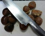 今年お初「渋皮・栗・甘さ減→甘露煮」作り方2写真