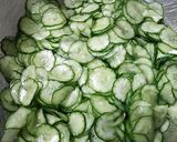 オクラときゅうりの酢の物作り方4写真