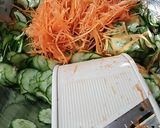 オクラときゅうりの酢の物作り方5写真